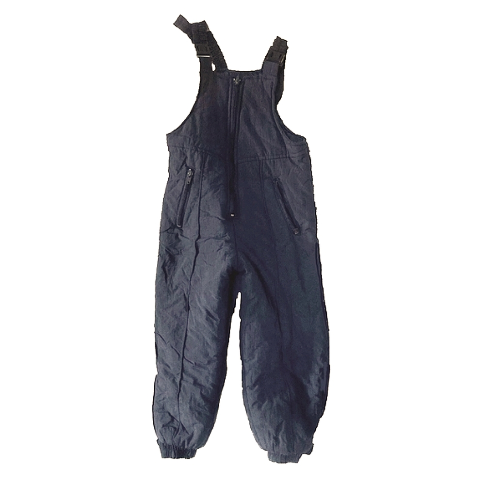 30) STEEP SLOPS Weatherproof Black Winter Snow Overalls / Snow Bib Sz. 6